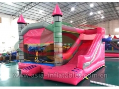 Party Bouncer Inflatable Jumping Castle With Mini Slide