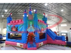 Indoor Sports Inflatable Cinderella Bouncy Castle For Event