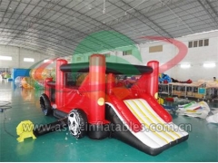Commercial Inflatables Inflatable Mini Mobile Car Bouncer For Kids