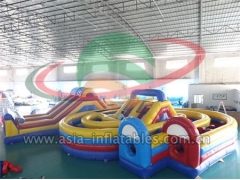 Customized Inflatable Children Park Amusement Obstacle Course