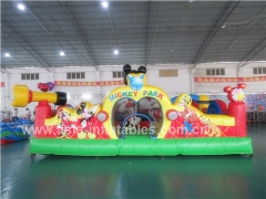 Best Inflatable Fun City, Inflatable Mickey Park Learning Club Bouncer House