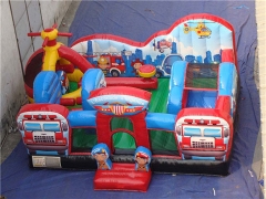 Inflatable Fun City, Rescue Squad Inflatable Toddler Playground