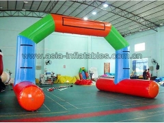 Hot Selling Party Inflatables Durable PVC Tarpaulin water floating Inflatable airtight arch for advertising in Factory Price