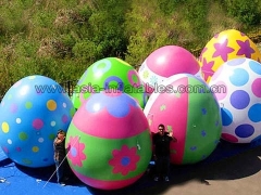 Custom print inflatable advertising egg balloon giant inflatable easter eggs for festival decoration & Interactive Sports Games