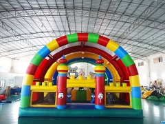 Interesting Inflatable Castle Inflatable Rabbit Fun City For Kid Playground in stock and factory price