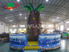 Hot Selling Jungle Inflatable Rock Climbing Wall Kids For Inflatable Interactive Sport Games