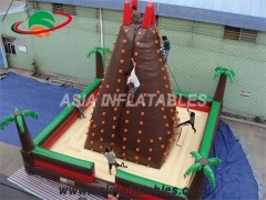 Hot Selling Entertainment Games Kids Inflatable Tree Rock Climbing Wall