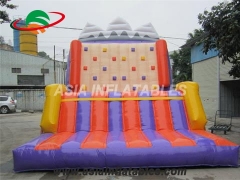 Hot Selling Party Inflatables Tarpaulin PVC Resistance Inflatable Climbing Wall For Sale in Factory Price