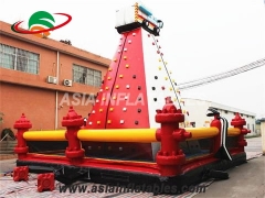Funny Wall Climbing Inflatable Rock Climbing Wall For Kids Manufacturers China