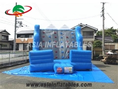 Hot Selling High Quality PVC Climbing Wall Inflatable Rocky Climbing Mountain For Sale