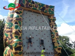 Hot Selling Indoor Inflatable Air Rock Mountain Climbing Wall, Inflatable Climbing Walls Sport Games