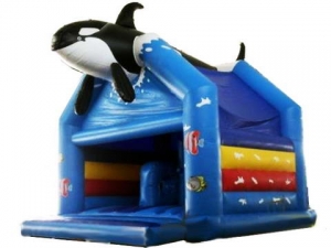 Orca Bouncer Castle Moonwalk