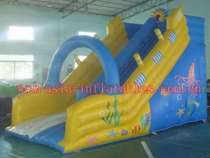 Pirate Ship Inflatable Slide