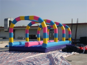 Colorful Dual Lane Slip N Slide