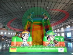 inflatable slide