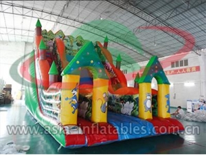 inflatable slide