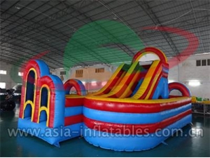 inflatable slide