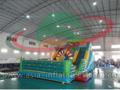 inflatable slide