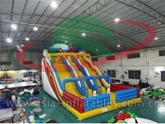 inflatable slide