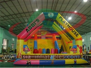 inflatable slide