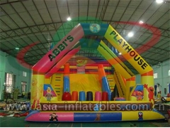 inflatable slide