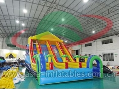 inflatable slide