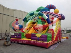 inflatable slide