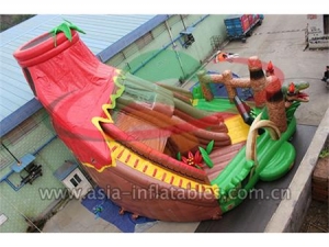 inflatable slide