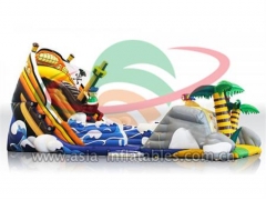 inflatable slide