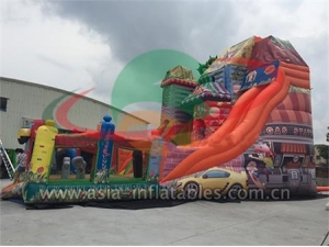 inflatable slide