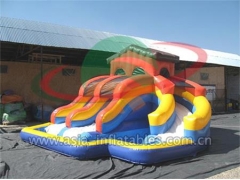 inflatable slide