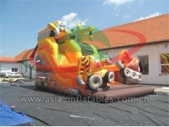 inflatable slide