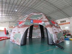 Military Inflatable Obstacle Custom Military Tent Inflatable Spider Dome Tent