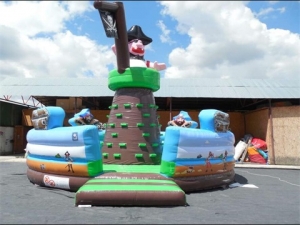 Pirate Mountain Climb,Inflatable Rock Climbing Wall & Interactive Sports Games