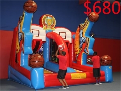 Customized Shooting Stars Inflatable Basketball game