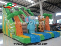 inflatable slide