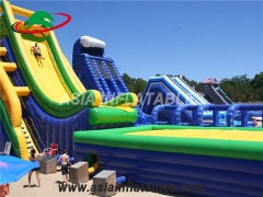 Giant Inflatable Hippo Slide