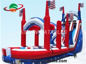 inflatable slide