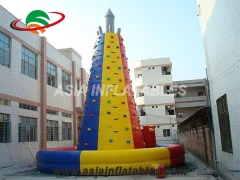 Commercial Inflatable Large Inflatable Climbing Wall, Used Rock Climbing Wall For Outdoor Sports