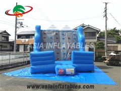 High Quality PVC Climbing Wall Inflatable Rocky Climbing Mountain For Sale & Interactive Sports Games