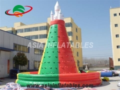 Commercial Use Commercial Kids Inflatable Rock Climbing Wall With Fireproof PVC Tarpaulin in Best Factory Price