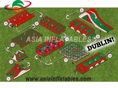 Strong Style Adults Insane Inflatable 5k obstacle course run for sport game in Factory Price